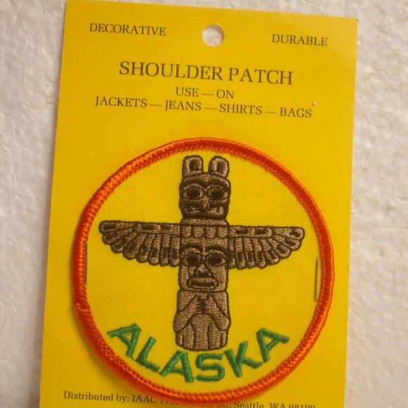 Other - Alaska Totem 3 Inch Clothes Patch New on Card